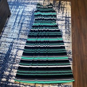 Striped maxi dress